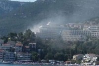 Požar u okolini Neuma, dim se nadvio nad gradom