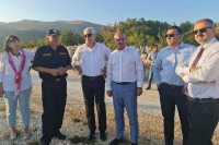Čović zahvalio hrvatski zvaničnicima za podršku u gašenju požara u Tomislavgradu