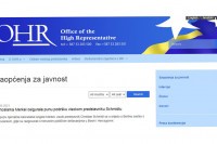 Pristrasnost ili aljkavost na sajtu Kancelarije visokog predstavnika: “Bosanski” jezik favorit OHR-a