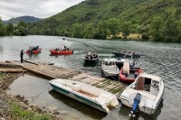 Uklonjene dvije avionske bombe iz Drine u Višegradu