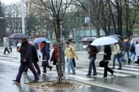 Sutra kiša, pljuskovi i grmljavina
