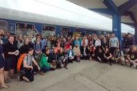 Voz sa 160 mladih turista iz Češke u posjeti BiH