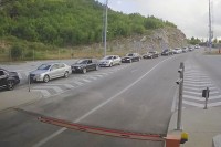 Колоне возила на излазу из БиХ