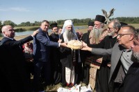 Slavski obred obavljen nad grobnom humkom jasenovačkih mučenika