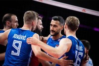 Odbojkaši Srbije bez izgubljenog seta u polufinalu prvenstva Evrope