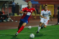 Napadač Borca Jovo Lukić pogođen cipelom u glavu