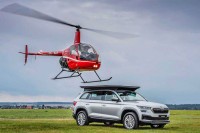 Шкода промовисала видео на којем хеликоптер слеће на Kodiaq