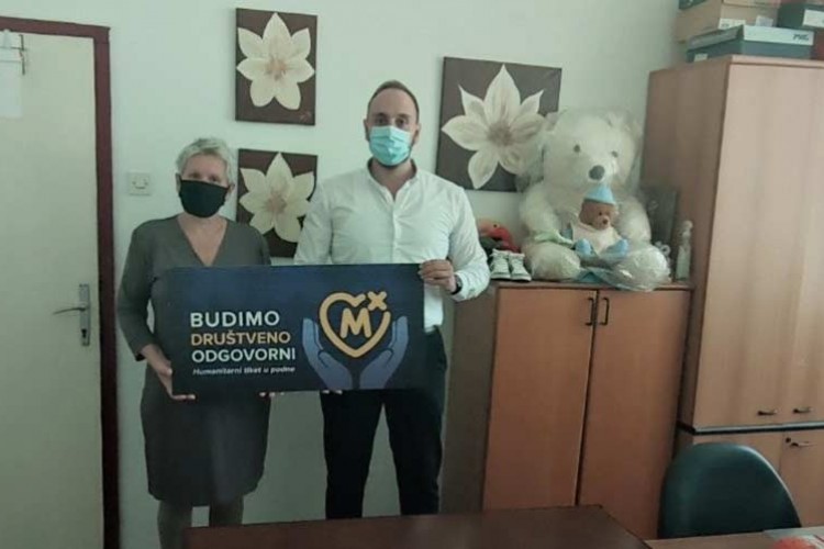 Oбрадовано Удружење самохраних родитеља „Осмијех анђела“ из Приједора