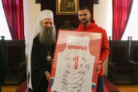 Patrijarh Porfirije primio delegaciju KK Crvena zvezda