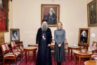 Patrijarh Porfirije razgovarao sa režiserkom filma o svetom Nektariju