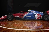 F1 vozači na NBA liniji za slobodna bacanja