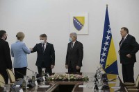 Članovi Predsjedništva BiH sa Palmerom i Ajhorstovom