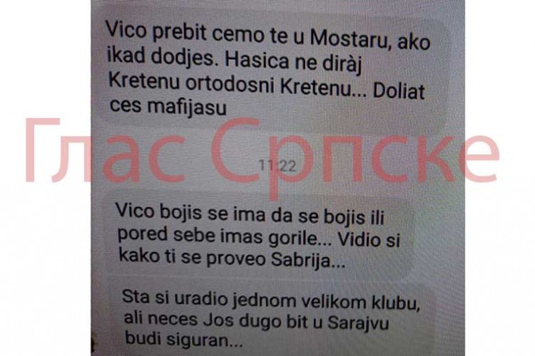 Prijetnje Zeljkoviću