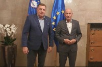 Janša: Sadržajan razgovor s Dodikom, budućnost BiH u EU