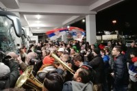 “Orlovi” dočekani uz trubače: Da utešimo i Mesija