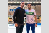 Đokovića pustio muziku, a Ibrahimović se nasmijao, sjajn snimak iz Torina VIDEO