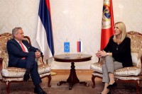 Cvijanović i Satler o situaciji u BiH: Srpska za dosljedno poštovanje Dejtona i dijalog