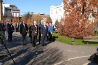 Položeni vijenci kod spomenika Banu Milosavljeviću