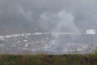 Експлодирало 500 ракета