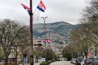 Za "dan državnosti" zastave BiH samo na lijevoj obali Neretve