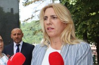 Cvijanović: Veliki domet Turkovićeve - zamjena zastave na ambasadi BiH u Vašingtonu