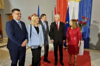 Cvijanović, Dodik i Tegeltija na božićnom prijemu u Mostaru