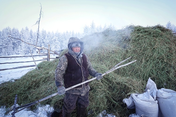 U ruskom selu temperature su se ovog mjeseca spustile na minus 60 stepeni Celzijusovih.