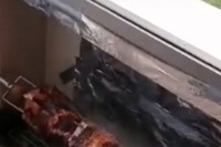 Kako Balkanac u Njemačkoj krišom obrće prase na terasi
