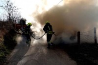 U Gučevu izgorjela štala