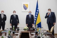 Dodik i Džaferović razgovarali sa britanskim parlamentarcima