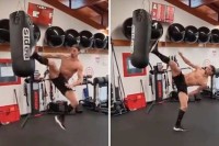 Ibrahimović objavio video brutalnog treninga, trbušnjake radi "u zraku"