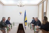 Džaferović i Veseli  o bezbjednosnoj situaciji i saradnji
