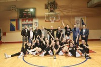 Košarkašice Orlova sa trofejom u završnicu WABA