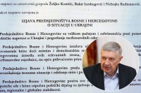 Radmanović: Džaferović, Komšić i neki ambasadori ruše ustavni poredak BiH