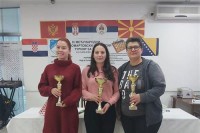 Istočno Sarajevo: Ena Cvitan iz Hrvatske osvojila prvo mjesto Međunarodnom šahovskom turniru