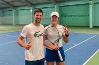 Novak Đoković u Beogradu trenirao sa Siju Vang