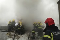 Izgorio pogon za preradu mlijeka u teslićkom naselju Očauš