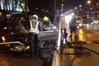 Učesnik saobraćajne nezgode napao vatrogasca