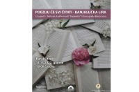 Program „Poeziju će svi čitati“ u ponedjeljak u Banskom dvoru