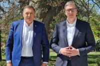 Vučić sa Dodikom: Veze Srbije i Republike Srpske nikad nisu bile snažnije