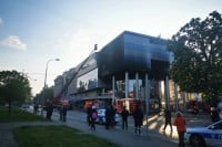 Požar u zgradi IRB-a, na terenu više vatrogasnih vozila