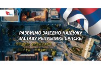 RSS poziva građane da u Bijeljini zajedno razviju najdužu zastavu Srpske