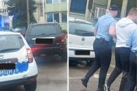 Uhapšen vozač koji se džipom spustio niz stepenice na banjalučkoj Tržnici VIDEO