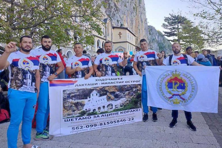 Петорица пријатеља из Лакташа препјешачили 420 километара за 12 дана