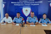 PU Gradiška: Manje krivičnih djela, više narušavanja javnog reda i mira