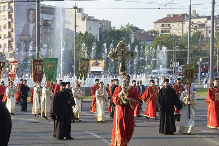 Srpska prestonica proslavlja Spasovdan