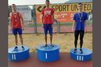 Luki Kezunoviću tri medalje na prvenstvu BiH