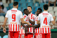 Fudbaleri Crvene zvezde ubjedljivi protiv Radničkog u prvom kolu SL Srbije