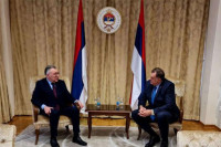 Razgovarali Dodik i Kalabuhov: Dejtonsko uređenje garant opstanka BiH