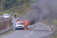 Drama u Tičićima kod Kaknja: Zapalio se automobil u toku vožnje